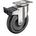 Plate Caster Swivel 4 Wheel Dia