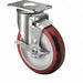 Plate Caster Swivel 4 Wheel Dia