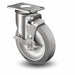 Plate Caster Swivel 3 Wheel Dia