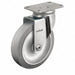 Plate Caster Swivel 3-1/2 Wheel Dia