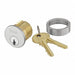 Mortise Cylinder Satin Chrome Finish