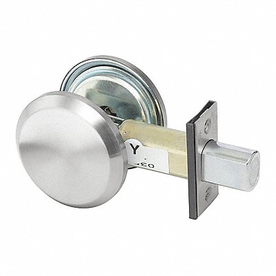 Deadbolt Cylindrical Satin Chrome Finish