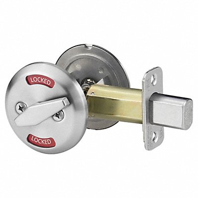 Deadbolt Cylindrical Satin Chrome Finish