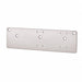 Door Closer Drop Plate Aluminum Finish