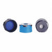 Cap 18 mm Dia Blue PK100