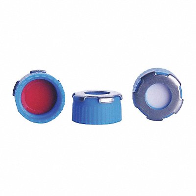 Cap 9 mm Dia Blue PK100