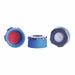 Cap 9 mm Dia Blue PK100