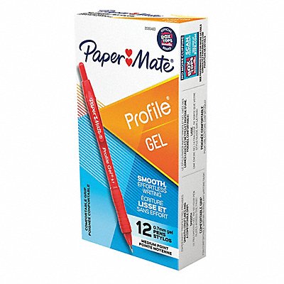 Gel Pens Textured Plastic PK12