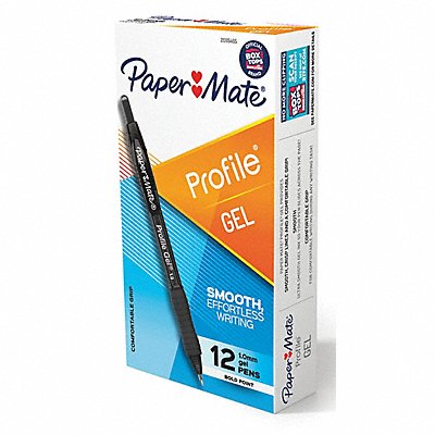 Gel Pens Textured Plastic PK12