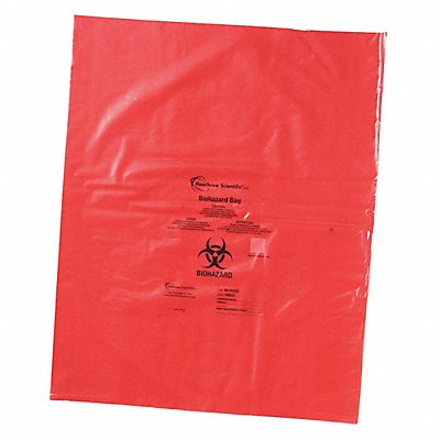 Biohazard Bags 5 gal Red PK200