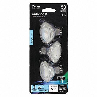 LED 6.6 W MR16 2-Pin (GU5.3) PK3