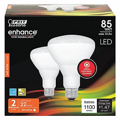 LED 12.2 W BR30 Medium Screw (E26) PK2