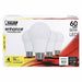 LED 8.8 W A19 Medium Screw (E26) PK4