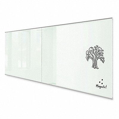 Dry Erase Board Magnetic Wall Mnt White