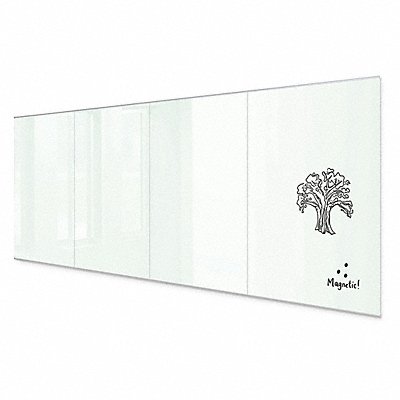 Dry Erase Board Magnetic Wall Mnt White