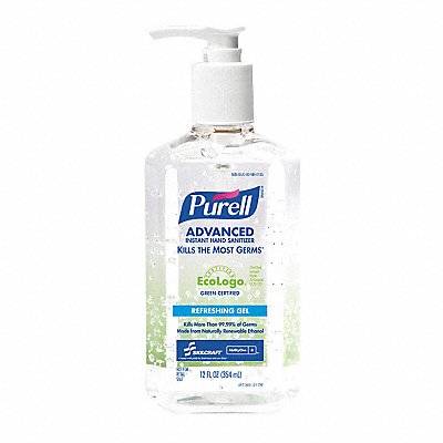 Hand Sanitizer 12 oz Fragrance Free PK12