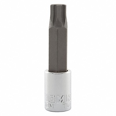 Socket Bit Steel 3/8 in TpSz 10 mm