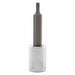 Socket Bit Steel 3/8 in TpSz 1/8 in