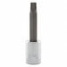 Socket Bit Steel 3/8 in TpSz 1/4 in