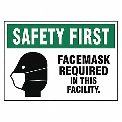 Adhesive Safety Sign