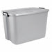 Storage Tote Dove Gray Polypropylene