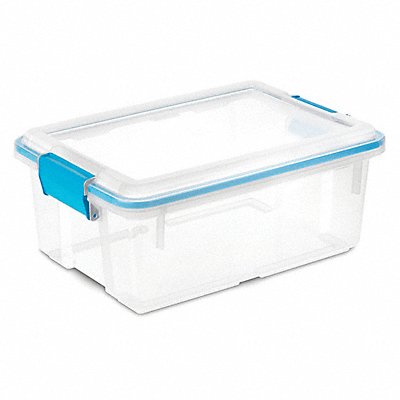 Storage Tote Clear Polypropylene