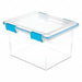 Storage Tote Clear Polypropylene