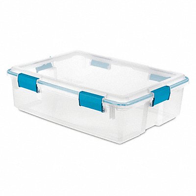 Storage Tote Clear Polypropylene