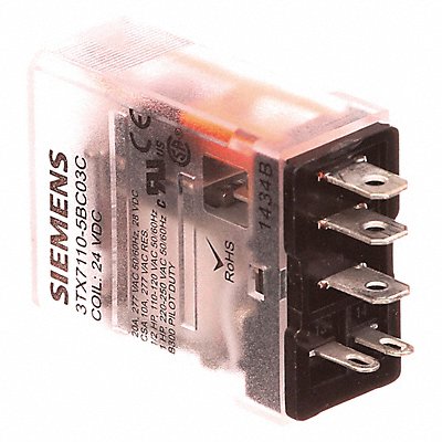 Plug-In Relay 24V DC 15 A 5 Pins