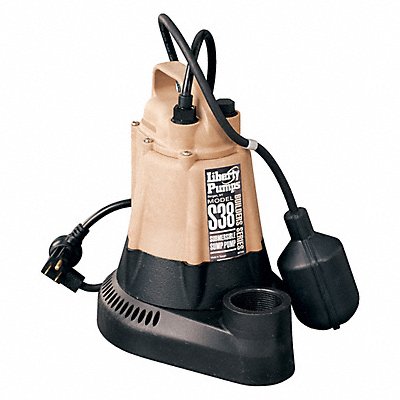 Submersible Sump Pump HP 1/3 115V 60 Hz