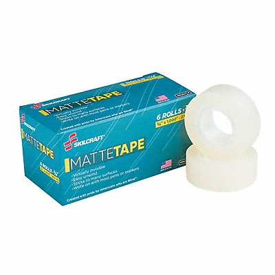 Office Tape 83 ft 3/4 in 2.1 mil PK6