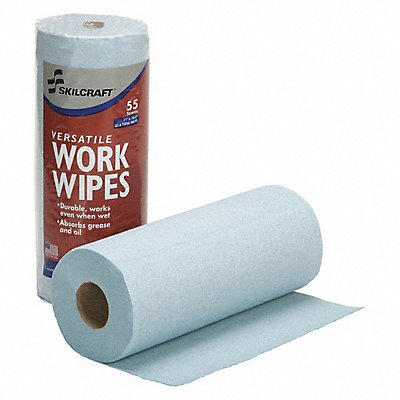 Dry Wipe Roll Poly Wrapped Bundled PK30