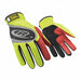 Mechanics Gloves Hi-Vis Yellow 3XL PR