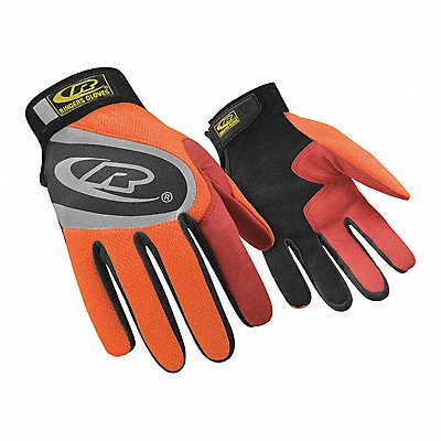 Mechanics Gloves Hi-Vis Orange 3XL PR