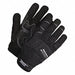 Mechanics Gloves Black Slip-On M