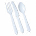 Disp Cutlery Set WH Heavy Weight PK400