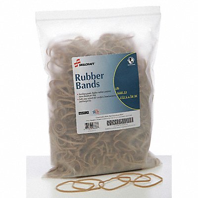 Rubber Band Beige Size 33 3-1/2 L 1/8 W