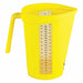 Measuring Cup Yellow Plastic