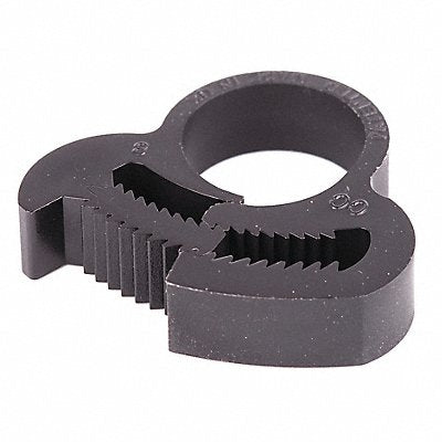 Snap-Hose Clamp Black 0.53 Max ID PK50