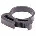 Snap-Hose Clamp Black 0.99 Max ID PK50