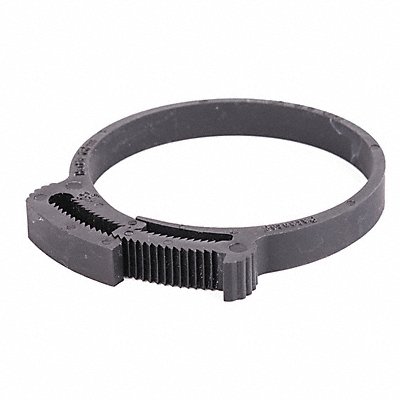 Snap-Hose Clamp Black 2.54 Max ID PK25