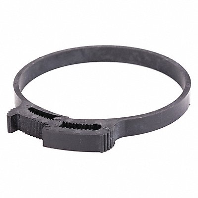 Snap-Hose Clamp Black 3.33 Max ID PK10