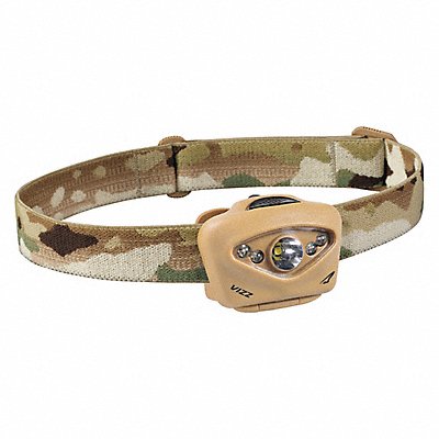 Tactical Headlamp Plastic Tan 420lm