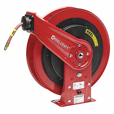 Spring Return Hose Reel 1/4 in ID 70 ft