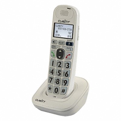 Expandable Handset Cordless White