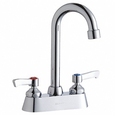 Faucet Deck 4In Spout Handle 2In Handle