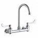 Faucet Wall Mt 5 Spout 4 Handle