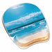 Gel Mouse Pad Wrist Rest 7x9 Sandy Beach