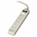 Six-Outlet Power Strip 120v 6ft Cord