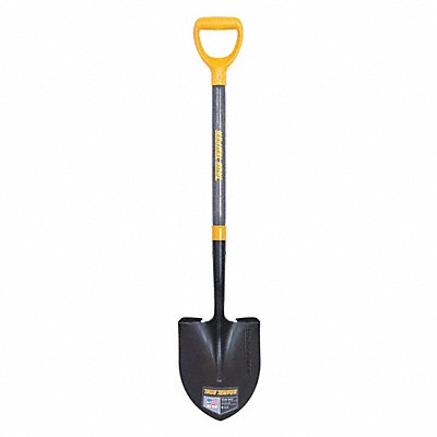 Round Point Shovel w/D-Grip Handle